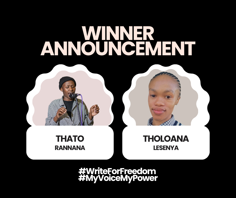 Voices That Inspire Change: #WriteForFreedom Winners Announced